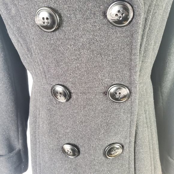 London Fog Womans Wool Pea Coat Size Sm - Picture 5 of 11